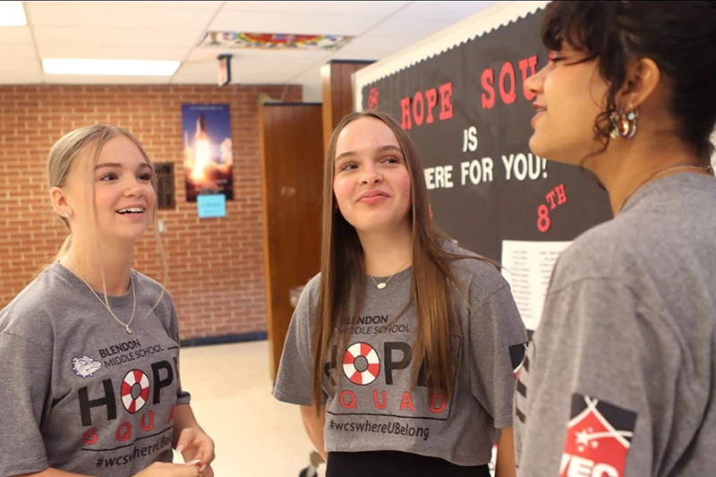 Blendon Middle School introduces Hope Squad